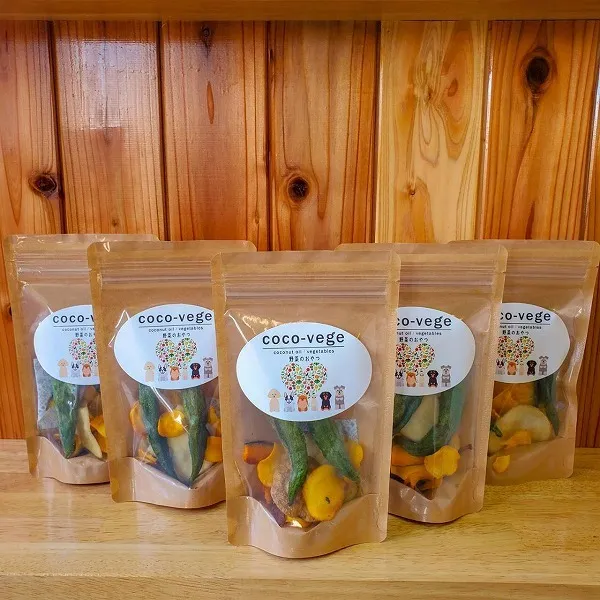 ワンちゃんも！国産のお野菜チップス